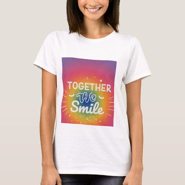 Tillsammans vi sjömil t shirt (Framsida)
