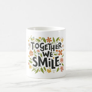 "Tillsammans vi sjöng." Kaffemugg
