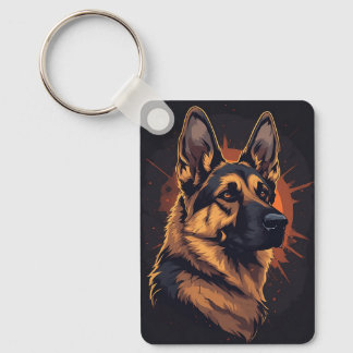 🐕 Tillsatser för schäferälskare 🐕 Nyckelring