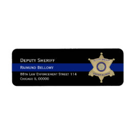 Tillsatta lagar-adressetikett returadress etikett