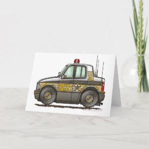 Tillsatta lagar för sheriffbilbensindriven bil kort