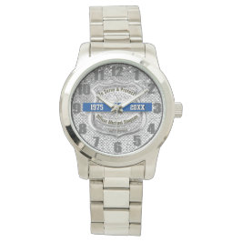 Tillsatta lagar Pension-bevakning Armbandsur