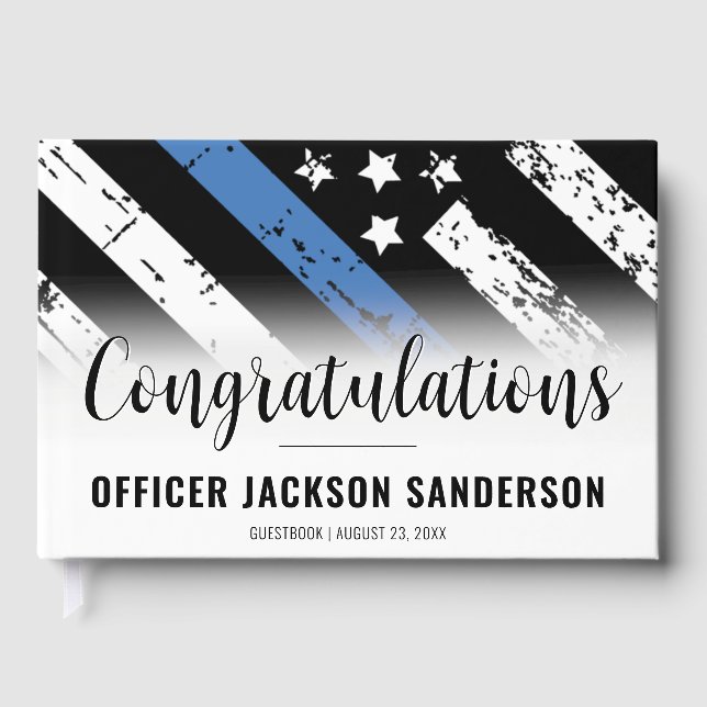 Tillsatta lagar polisavdelning Pension Party Gästböcker (Framsida)