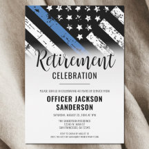 Tillsatta lagar polisavdelning Pension Party