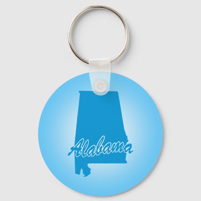 Tillstånd: Alabama Keychain Nyckelring (Framsida)