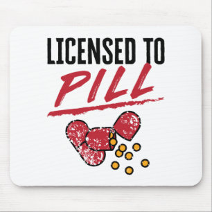 Tillstånd till Pill Pharmacist Studenten Grad Musmatta