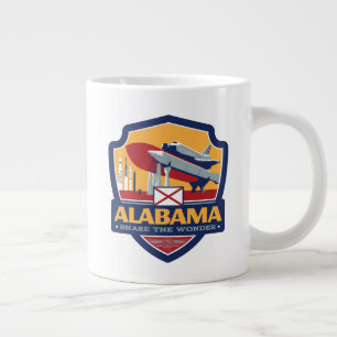 Tillståndsprioritet Alabama Jumbo Mugg