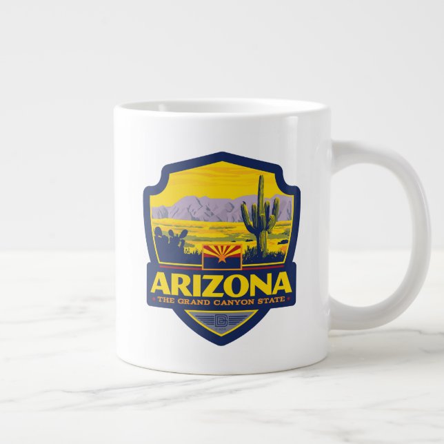 Tillståndsprioritet | Arizona 2 Jumbo Mugg (Höger)