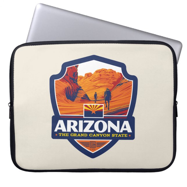 Tillståndsprioritet | Arizona Laptop Fodral (Framsidan)