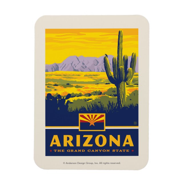 Tillståndsprioritet | Arizona Magnet (Vertikal)