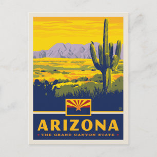 Tillståndsprioritet Arizona Vykort