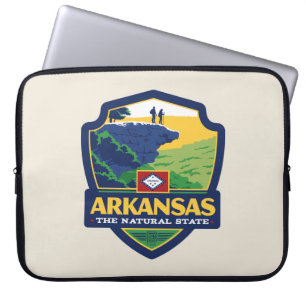 Tillståndsprioritet Arkansas Laptop Fodral