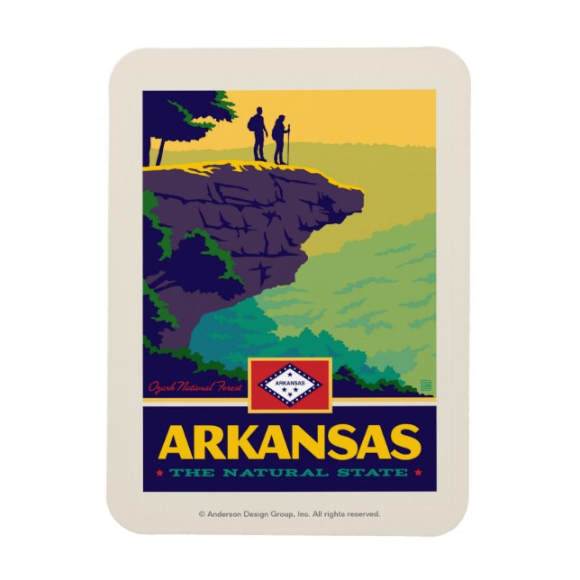 Tillståndsprioritet | Arkansas Magnet (Vertikal)