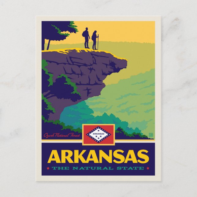 Tillståndsprioritet | Arkansas Vykort (Framsida)