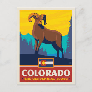 Tillståndsprioritet Colorado Vykort