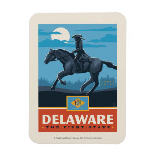 Tillståndsprioritet Delaware 2 Magnet
