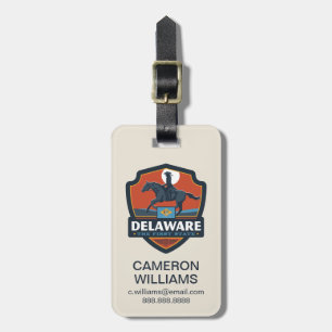 Tillståndsprioritet Delaware Bagagebricka