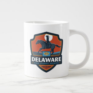 Tillståndsprioritet Delaware Jumbo Mugg