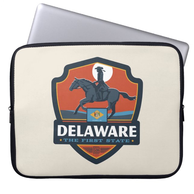 Tillståndsprioritet | Delaware Laptop Fodral (Framsidan)