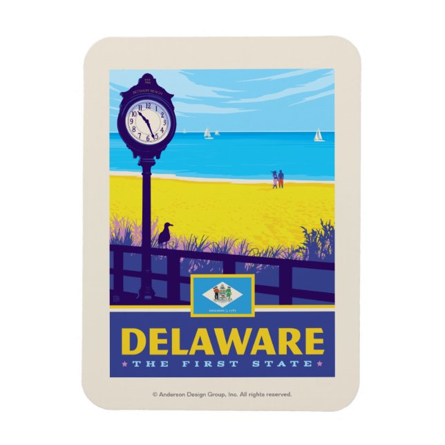 Tillståndsprioritet | Delaware Magnet (Vertikal)