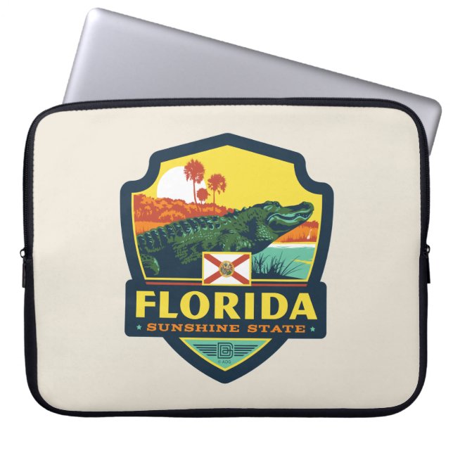 Tillståndsprioritet | Florida Laptop Fodral (Framsidan)