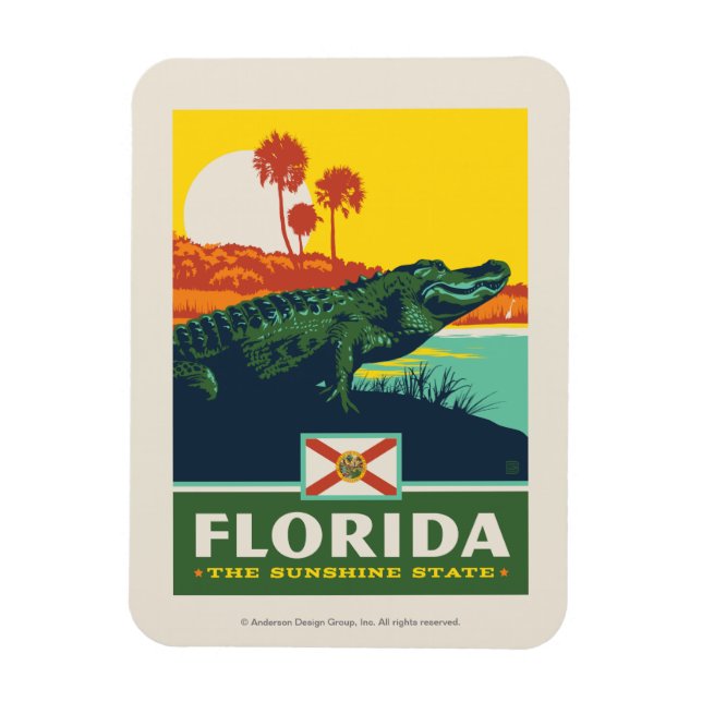 Tillståndsprioritet | Florida Magnet (Vertikal)