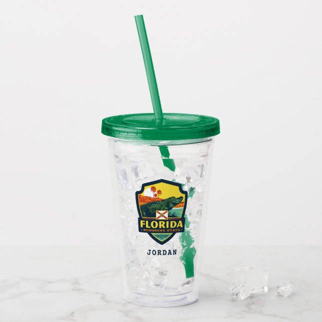 Tillståndsprioritet | Florida Take Away Mugg (Framsida Ice)