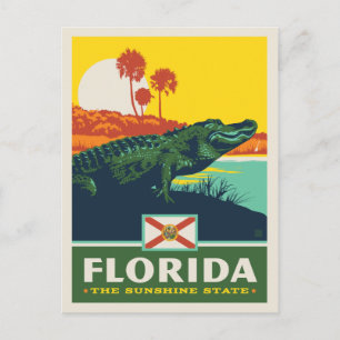 Tillståndsprioritet Florida Vykort
