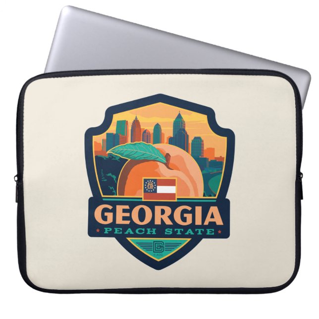 Tillståndsprioritet | Georgien Laptop Fodral (Framsidan)