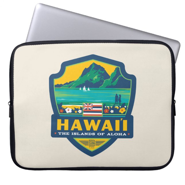 Tillståndsprioritet | Hawaii Laptop Fodral (Framsidan)