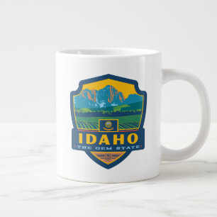 Tillståndsprioritet Idaho Jumbo Mugg