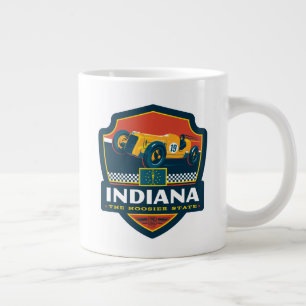 Tillståndsprioritet Indiana Jumbo Mugg