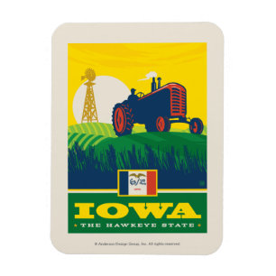 Tillståndsprioritet Iowa Magnet