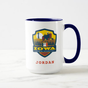 Tillståndsprioritet Iowa Mugg