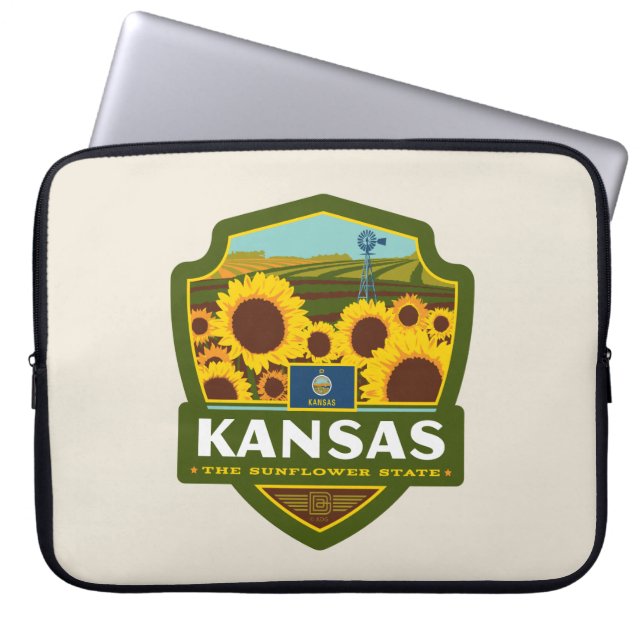 Tillståndsprioritet | Kansas Laptop Fodral (Framsidan)