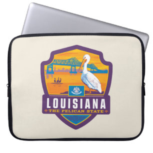 Tillståndsprioritet Louisiana Laptop Fodral