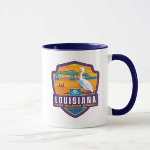 Tillståndsprioritet Louisiana Mugg