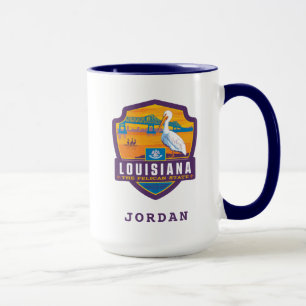 Tillståndsprioritet Louisiana Mugg
