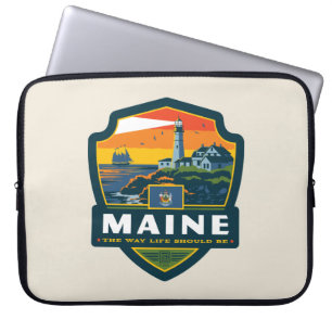 Tillståndsprioritet Maine Laptop Fodral
