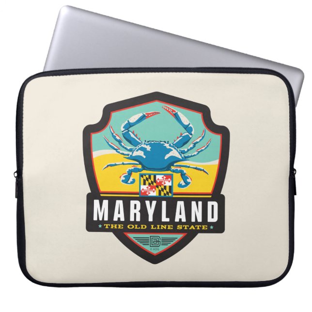 Tillståndsprioritet | Maryland Laptop Fodral (Framsidan)