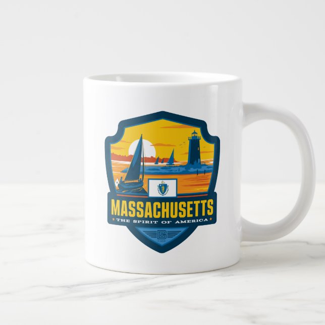 Tillståndsprioritet | Massachusetts Jumbo Mugg (Höger)