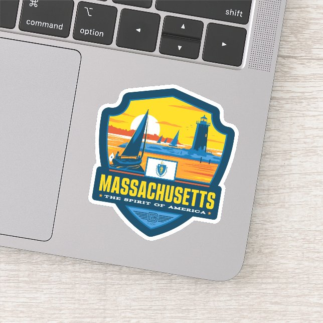Tillståndsprioritet | Massachusetts Klistermärken (Detalj)