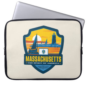 Tillståndsprioritet Massachusetts Laptop Fodral