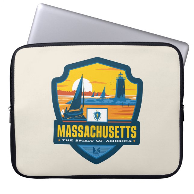 Tillståndsprioritet | Massachusetts Laptop Fodral (Framsidan)