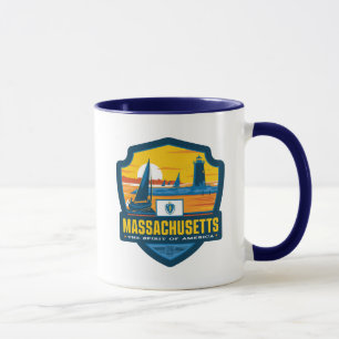 Tillståndsprioritet Massachusetts Mugg