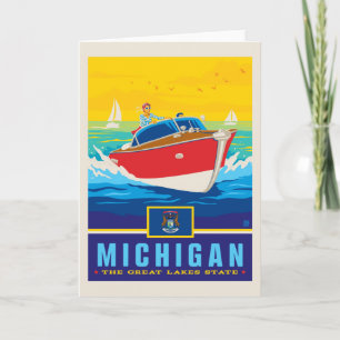 Tillståndsprioritet   Michigan Kort