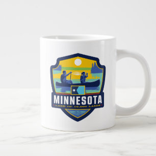 Tillståndsprioritet Minnesota Jumbo Mugg