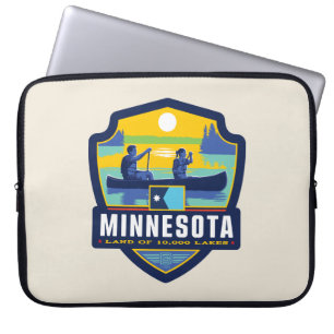 Tillståndsprioritet Minnesota Laptop Fodral