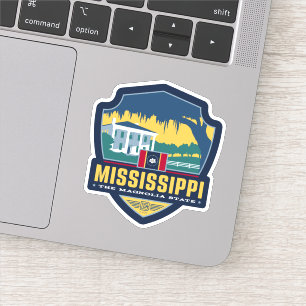 Tillståndsprioritet Mississippi Klistermärken