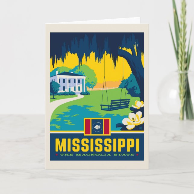 Tillståndsprioritet | Mississippi Kort (Framsida)